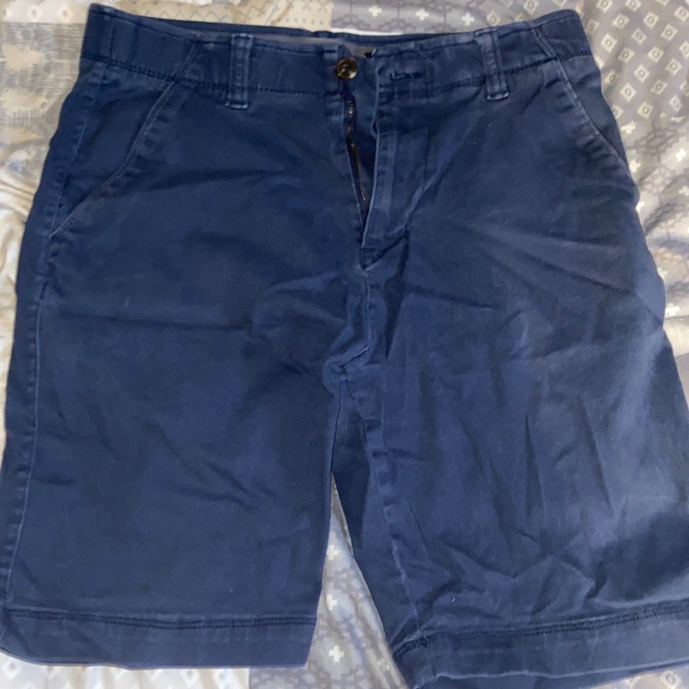 Navy Flex cargo shorts